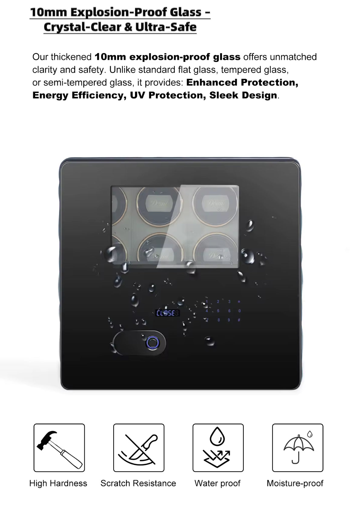 The Royal Watch Safe & Winder