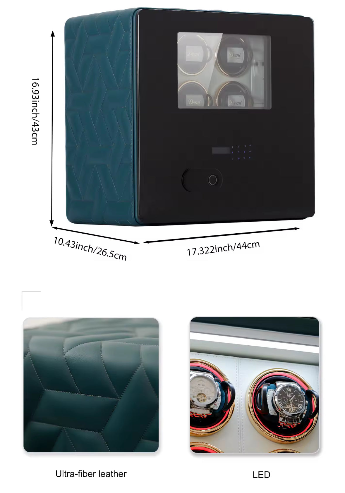 The Royal Watch Safe & Winder