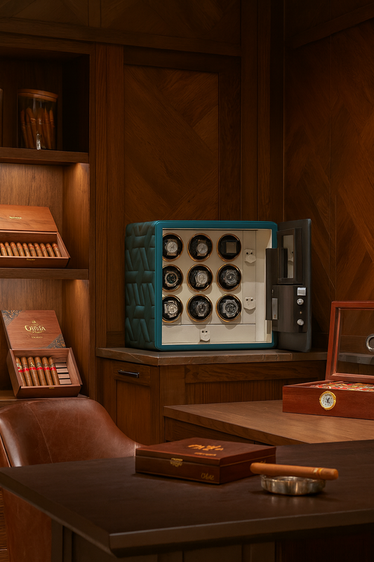 The Royal Watch Safe & Winder